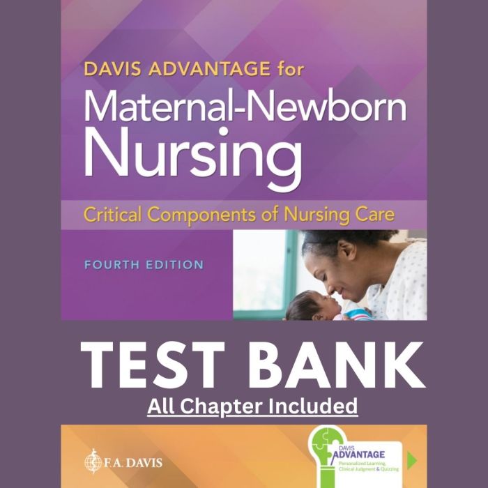 Davis advantage for maternal-newborn nursing